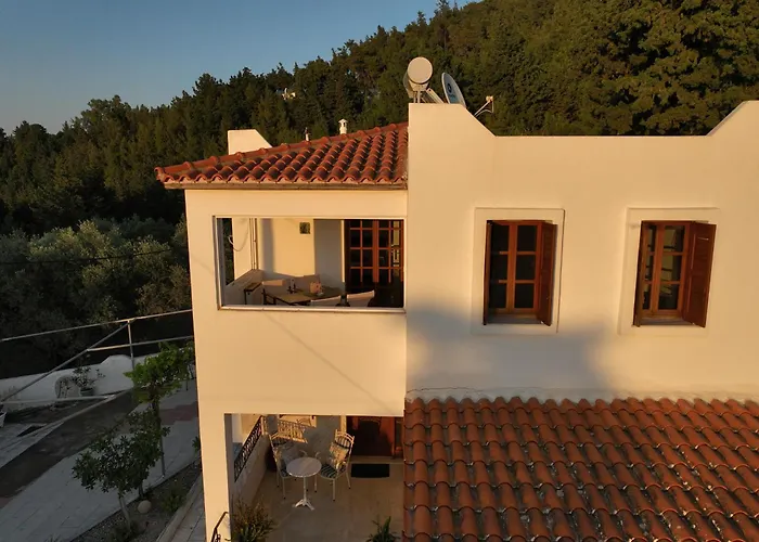 Villa Sea View Gem Steps To Zia Square Hot Tub Lagoudi Zia