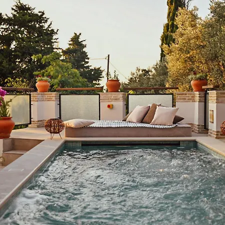 Sea View Gem Steps To Zia Square Hot Tub Lagoudi Zia