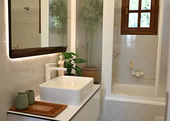 Villa Sea View Gem Steps To Zia Square Hot Tub Lagoudi Zia